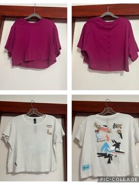 2 lululemon crop tops!